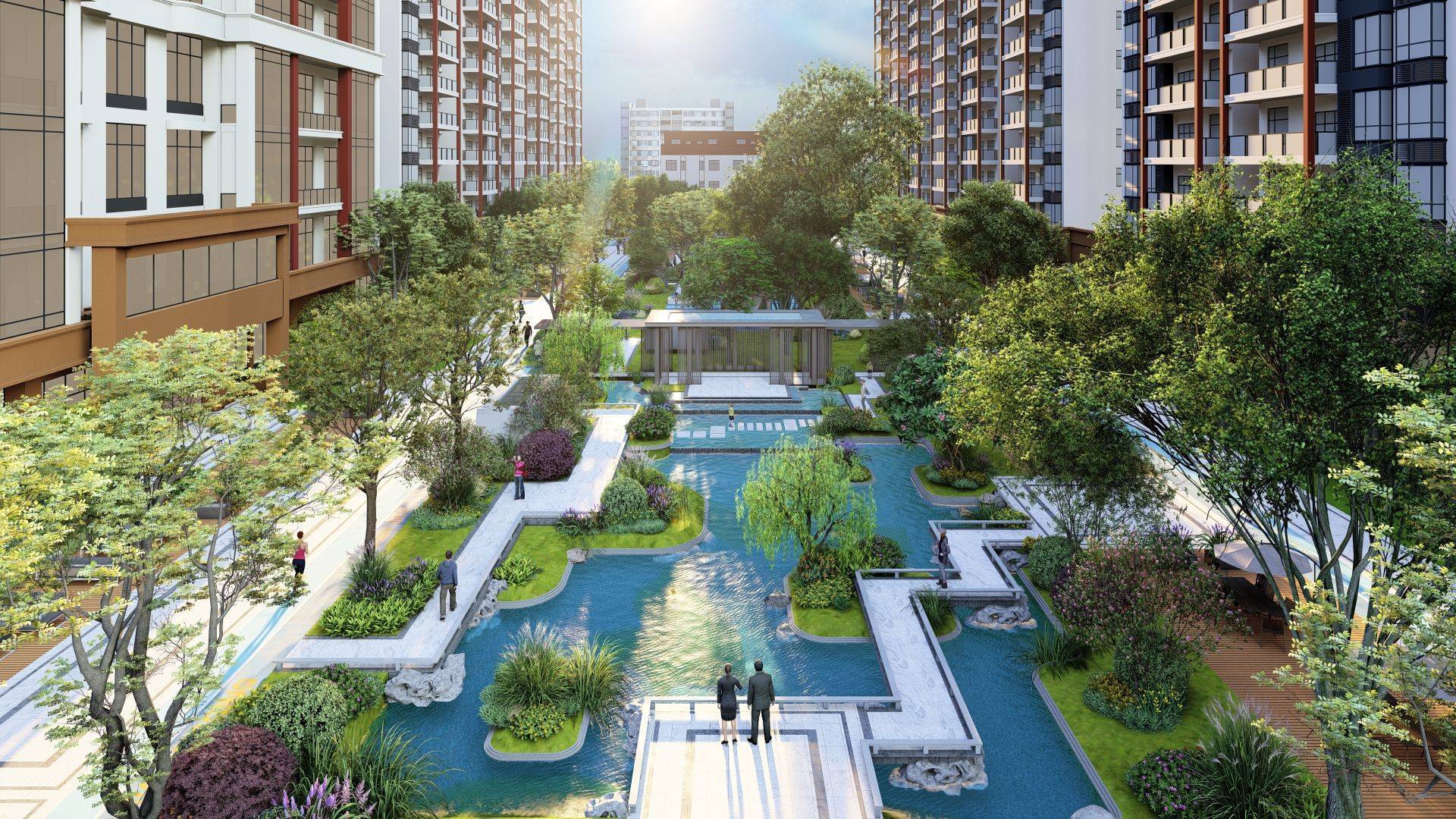 以东方气质融汇现代美学，铸就新中式美学居住区